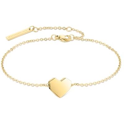 LIEBESKIND Berlin armband med Herz-Anhänger LJ-1479-B-21 IP guld LIEBESKIND Berlin armband med Herz-Anhänger LJ-1479-B-21 IP guld