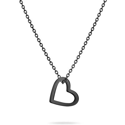 LIEBESKIND Kärleksbarn Berlin halsband LJ-1392-N-45 IP svart Amazon Exclusive, 45, Rostfritt stål, Ingen ädelsten LIEBESKIND Kärleksbarn Berlin halsband LJ-1392-N-45 IP svart Amazon Exclusive, 45, Rostfritt stål, Ingen ädelsten