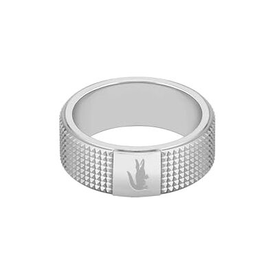 Lacoste herr STENCIL Collection Ring i rostfritt stål, 66, Rostfritt stål, Ingen ädelsten Lacoste herr STENCIL Collection Ring i rostfritt stål, 66, Rostfritt stål, Ingen ädelsten