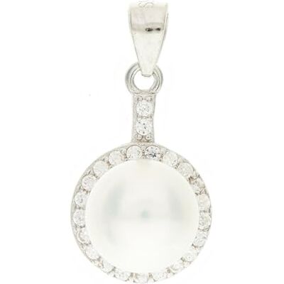 Beneto elegant silverhänge med flodpärla AGH155P sBE1458 märke, Estándar, icke-ädel metall, ingen ädelsten, estándar, metall, ingen ädelsten Beneto elegant silverhänge med flodpärla AGH155P sBE1458 märke, Estándar, icke-ädel metall, ingen ädelsten, estándar, metall, ingen ädelsten