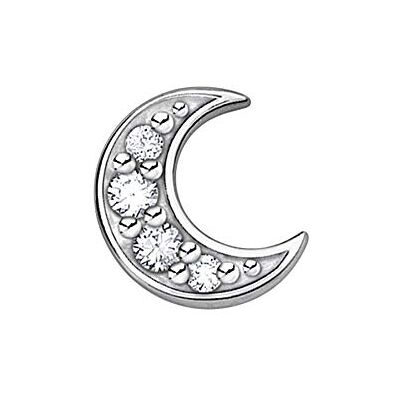 THOMAS SABO boucles d'oreilles clous simples pavé de lune argent sterling 925 H2133-051-14 THOMAS SABO boucles d'oreilles clous simples pavé de lune argent sterling 925 H2133-051-14