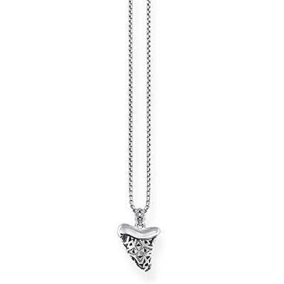 THOMAS SABO Damen-Kette mit Anhänger 925 Silber Diamant (1 ct) weiß D_KE0014-356-21-L45v THOMAS SABO Damen-Kette mit Anhänger 925 Silber Diamant (1 ct) weiß D_KE0014-356-21-L45v