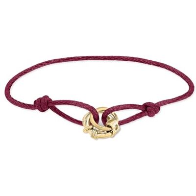 LIEBESKIND BERLIN dam smycken Die Lora-Serie inspiriert von der Hardware der Taschendesigns kedja, örhängen & armband med ineinander verschlungenen Ringen i rostfritt stål i guld, Rot LIEBESKIND BERLIN dam smycken Die Lora-Serie inspiriert von der Hardware der Taschendesigns kedja, örhängen & armband med ineinander verschlungenen Ringen i rostfritt stål i guld, Rot