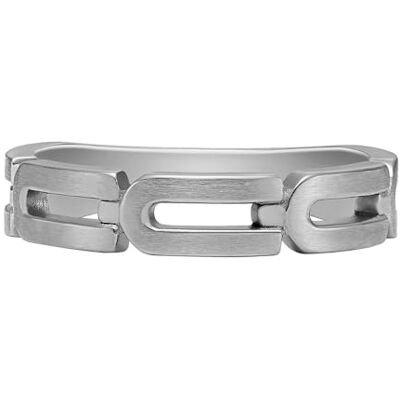 Fossil mäns ring Heritage D-Link Chain rostfritt stål, JF046930408, Rostfritt stål, Ingen ädelsten Fossil mäns ring Heritage D-Link Chain rostfritt stål, JF046930408, Rostfritt stål, Ingen ädelsten