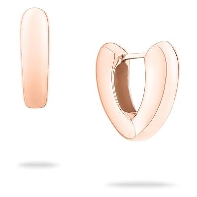 Echtzeit creol The Modern Basic 1,9 cm, guld med 14 karat förgyllning, silver eller roséguld vattentålig och hudvänlig smycken leichte örhängen Geschenk för dam Echtzeit creol The Modern Basic 1,9 cm, guld med 14 karat förgyllning, silver eller roséguld vattentålig och hudvänlig smycken leichte örhängen Geschenk för dam
