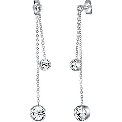Elli örhängen långa kristaller 925 sterlingsilver, övrigt, Kristall Elli örhängen långa kristaller 925 sterlingsilver, övrigt, Kristall