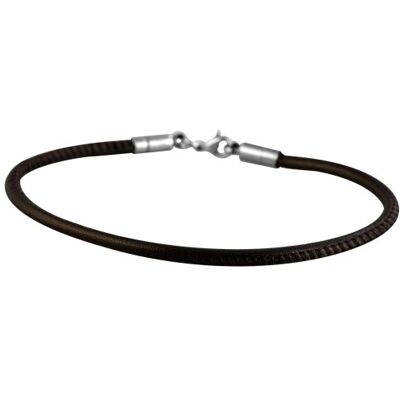 Akzent unisex armband rostfritt stål läder 003400000024 Akzent unisex armband rostfritt stål läder 003400000024