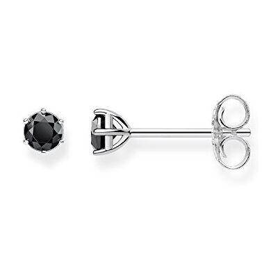 THOMAS SABO Boucles d'oreilles à tige pierre noire argent sterling 925 H1964-051-11 THOMAS SABO Boucles d'oreilles à tige pierre noire argent sterling 925 H1964-051-11