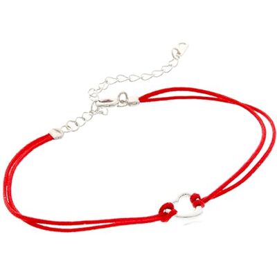 Evolution Group Armband Red Kabbalah Armband Heart 13006.3 sEG0503 varumärke, Estándar, Icke-ädel metall, Ingen ädelsten Evolution Group Armband Red Kabbalah Armband Heart 13006.3 sEG0503 varumärke, Estándar, Icke-ädel metall, Ingen ädelsten