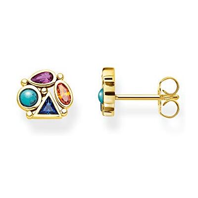 THOMAS SABO boucles d'oreilles pierres colorées argent plaqué or H2034-319-7 THOMAS SABO boucles d'oreilles pierres colorées argent plaqué or H2034-319-7