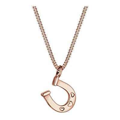 Elli Barn 925 sterling silver flickor hästsko talisman tur berlock hänge med längd 36 cm, 360, Sterlingsilver, Bali Elli Barn 925 sterling silver flickor hästsko talisman tur berlock hänge med längd 36 cm, 360, Sterlingsilver, Bali