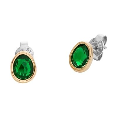 Skagen Women's Gold tone Stainless Steel or Semi- Precious with post closure Earrings Skagen Women's Gold tone Stainless Steel or Semi- Precious with post closure Earrings