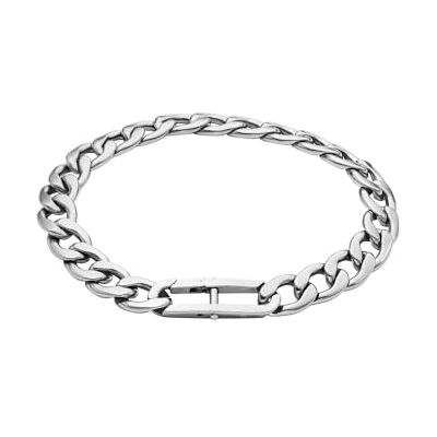 Fossil Dam Rostfritt stål med karbinlås Runda zodiakhängen i halsband Fossil Dam Rostfritt stål med karbinlås Runda zodiakhängen i halsband