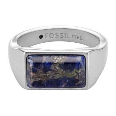 Fossil Herr All Stacked Up rostfritt stål sigillring, JF04726040, Rostfritt stål, Ingen ädelsten Fossil Herr All Stacked Up rostfritt stål sigillring, JF04726040, Rostfritt stål, Ingen ädelsten