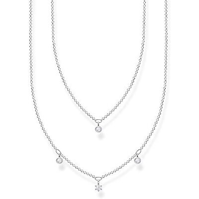 THOMAS SABO Damkedja 925 silver färgsten 32017863 THOMAS SABO Damkedja 925 silver färgsten 32017863