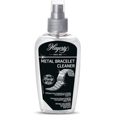 Hagerty Metallarmband Cleaner I Cleaner för stål, rostfritt stål, guld etc. I Mjukt rengöringsmedel för tillbehör som metallklockor och armband Hagerty Metallarmband Cleaner I Cleaner för stål, rostfritt stål, guld etc. I Mjukt rengöringsmedel för tillbehör som metallklockor och armband