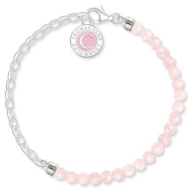 THOMAS SABO Charm-armband med pärlor och vattenkokare silver återvinning 925 silver, kaltemail A2130-067-9, L13V, Sterlingsilver, Ingen ädelsten THOMAS SABO Charm-armband med pärlor och vattenkokare silver återvinning 925 silver, kaltemail A2130-067-9, L13V, Sterlingsilver, Ingen ädelsten
