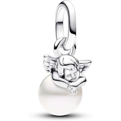 PANDORA ME Amor Mini-Charm-Anhänger aus Sterling Silber, Kompatibel ME und Moments Armbändern, 793108C01 PANDORA ME Amor Mini-Charm-Anhänger aus Sterling Silber, Kompatibel ME und Moments Armbändern, 793108C01