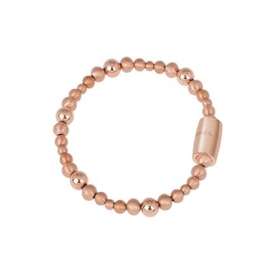Breil – armband i stålkollektion MAGNETICA SYSTEM med diamant och glänsande sfärer för kvinna Breil – armband i stålkollektion MAGNETICA SYSTEM med diamant och glänsande sfärer för kvinna