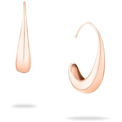 Echtzeit creol The Classy Drop 2,2 cm, guld, silver eller roséguld tropfenförmige Edelstahl-Ohrringe med 14 karat förgyllning vattentålig och hudvänlig smycken Geschenk för dam Echtzeit creol The Classy Drop 2,2 cm, guld, silver eller roséguld tropfenförmige Edelstahl-Ohrringe med 14 karat förgyllning vattentålig och hudvänlig smycken Geschenk för dam
