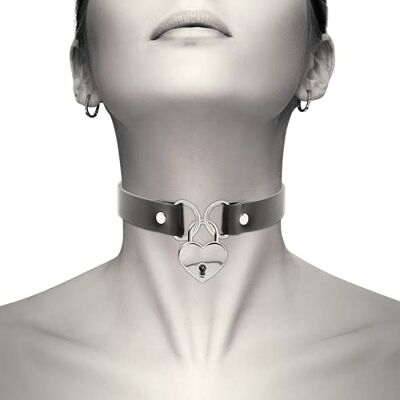 Coquette HALSBAND VEGANSK LÄDER TILLBEHÖR HJÄRTA MED NYCKEL 100 g Coquette HALSBAND VEGANSK LÄDER TILLBEHÖR HJÄRTA MED NYCKEL 100 g