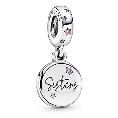 PANDORA Charm Anhänger Schweter "Schwestern für immer" 798012FPC PANDORA Charm Anhänger Schweter "Schwestern für immer" 798012FPC
