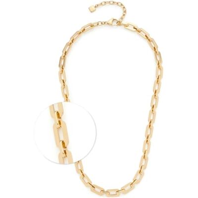 JEWELS BY LEONARDO Leonardo Jewels Halskette Opfea für Damen aus Edelstahl in der Farbe Gold mit Karabinerverschluss, Länge: 45 cm, 024279 JEWELS BY LEONARDO Leonardo Jewels Halskette Opfea für Damen aus Edelstahl in der Farbe Gold mit Karabinerverschluss, Länge: 45 cm, 024279