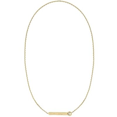 Giorgio Armani guldtonat halsband i rostfritt stål, AXG0176710 Giorgio Armani guldtonat halsband i rostfritt stål, AXG0176710