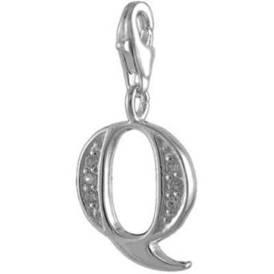 Melina kvinnors berlock bokstav Q 925 sterlingsilver 1800943, Sterlingsilver Melina kvinnors berlock bokstav Q 925 sterlingsilver 1800943, Sterlingsilver