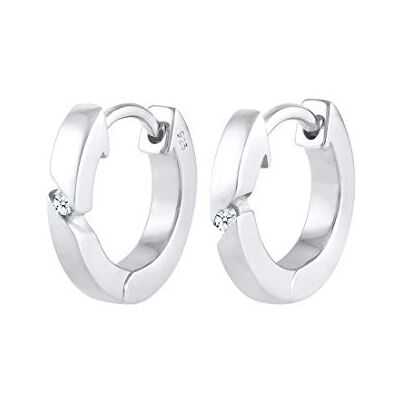 DIAMORE Elli 305150213 Örhängen, En Storlek, Silver DIAMORE Elli 305150213 Örhängen, En Storlek, Silver