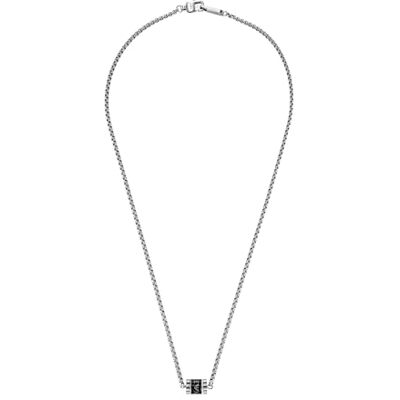 Giorgio Armani halsband för män, total längd: 500 mm storlek rondell: 10 x 8 x 2 mm silver rostfritt stål halsband, EGS2844040, Total length: 500mm, Rostfritt stål Rostfritt stål E-poxy, Ingen Giorgio Armani halsband för män, total längd: 500 mm storlek rondell: 10 x 8 x 2 mm silver rostfritt stål halsband, EGS2844040, Total length: 500mm, Rostfritt stål Rostfritt stål E-poxy, Ingen