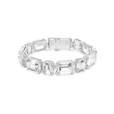 Swarovski Millenia Tennisarmband, Octagon cut, Vit, Rhodiumpläterad, M Swarovski Millenia Tennisarmband, Octagon cut, Vit, Rhodiumpläterad, M