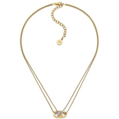 Giorgio Armani herr guldfärgat rostfritt stål halsband, EGS3174710, Einheitsgröße, Rostfritt stål, Ingen ädelsten Giorgio Armani herr guldfärgat rostfritt stål halsband, EGS3174710, Einheitsgröße, Rostfritt stål, Ingen ädelsten