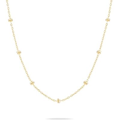 Tamaris 32029090 damhalsband rostfritt stål 7 glassten, 45 cm, Rostfritt stål, glas Tamaris 32029090 damhalsband rostfritt stål 7 glassten, 45 cm, Rostfritt stål, glas