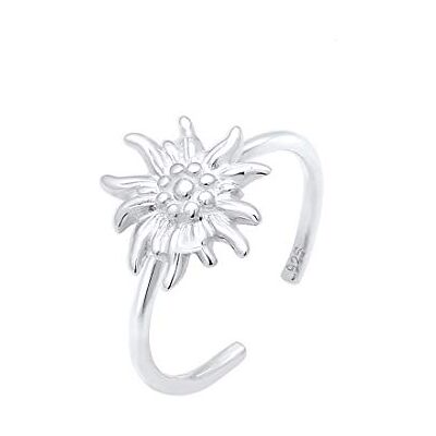 Elli damer äkta smycken ring justerbar ädelvit Wiesn i 925 sterlingsilver, 54 EU, Sterlingsilver, Ingen ädelsten Elli damer äkta smycken ring justerbar ädelvit Wiesn i 925 sterlingsilver, 54 EU, Sterlingsilver, Ingen ädelsten