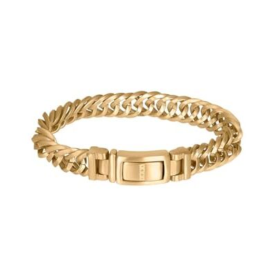 iXXXi Men Edelstahlarmband Peru mattes Gold 19cm iXXXi Men Edelstahlarmband Peru mattes Gold 19cm