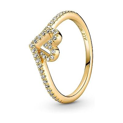 PANDORA SHINE Ring Timeless "Glitzerndes Herz" 14k gelbvergoldet, Zirkonia 169302C01 54 PANDORA SHINE Ring Timeless "Glitzerndes Herz" 14k gelbvergoldet, Zirkonia 169302C01 54