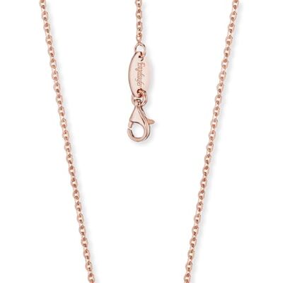 Engelsrufer Damen Halskette aus 925er-Sterlingsilber rosévergoldet, Länge 40 cm + 3 cm Engelsrufer Damen Halskette aus 925er-Sterlingsilber rosévergoldet, Länge 40 cm + 3 cm