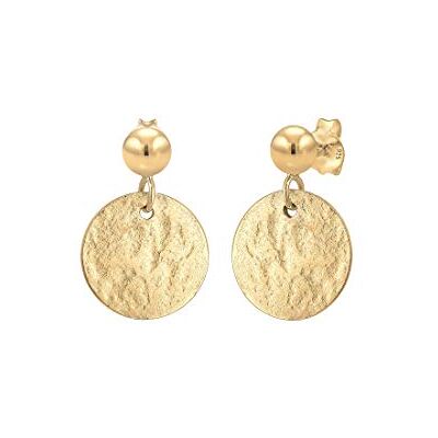 Elli örhängen damörhängen brickor hamrade vintage antik look i 925 sterlingsilver, En Storlek, Sterlingsilver, Utan Elli örhängen damörhängen brickor hamrade vintage antik look i 925 sterlingsilver, En Storlek, Sterlingsilver, Utan