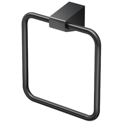 Gatco 5652MX A-Line Towel Ring, Matte Black Gatco 5652MX A-Line Towel Ring, Matte Black