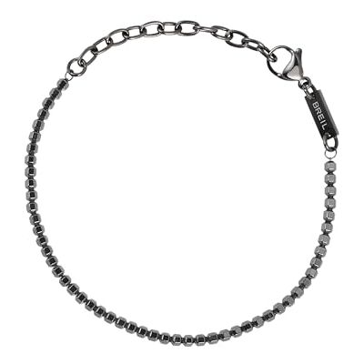 Breil – armband B stenar av stål för män Breil – armband B stenar av stål för män