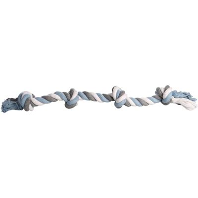 Orlandi Flamingo Hundleksak Bomullssnöre 4 Knutar 75cm Orlandi Flamingo Hundleksak Bomullssnöre 4 Knutar 75cm
