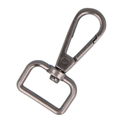 VELOX Karbinhake rektangulär ring Zamak 19,50 mm gammalt silver 19,50 mm. 5 st. tillbehör för klädapplikationer, såsom nyckelringar, smycken, väskor, ryggsäckar, remmar och andra VELOX Karbinhake rektangulär ring Zamak 19,50 mm gammalt silver 19,50 mm. 5 st. tillbehör för klädapplikationer, såsom nyckelringar, smycken, väskor, ryggsäckar, remmar och andra