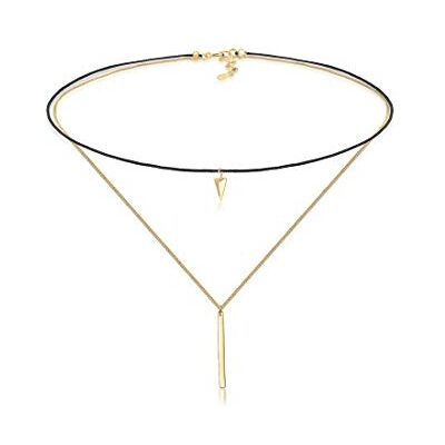 Elli Halskedja dam choker lager nylon geo look i 925 sterlingsilver, 36, Sterlingsilver Elli Halskedja dam choker lager nylon geo look i 925 sterlingsilver, 36, Sterlingsilver
