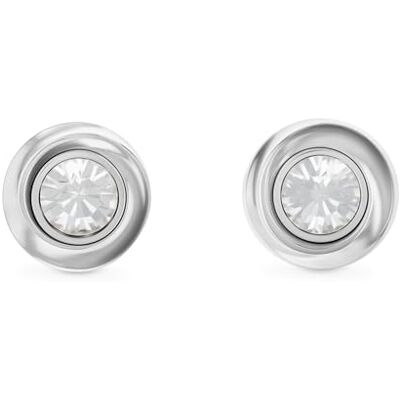 Calvin kvinnors TWISTED BEZEL SOLITAIRE kollektion stiftörhängen i rostfritt stål utsmyckade med kristaller 35000771 Calvin kvinnors TWISTED BEZEL SOLITAIRE kollektion stiftörhängen i rostfritt stål utsmyckade med kristaller 35000771