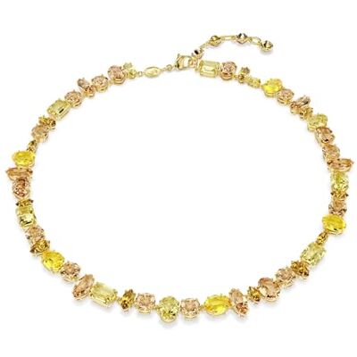 Swarovski Gema Halsband, Guld, Guldpläterad Swarovski Gema Halsband, Guld, Guldpläterad