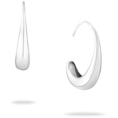 Echtzeit creol The Classy Drop 2,2 cm, guld, silver eller roséguld tropfenförmige Edelstahl-Ohrringe med 14 karat förgyllning vattentålig och hudvänlig smycken Geschenk för dam Echtzeit creol The Classy Drop 2,2 cm, guld, silver eller roséguld tropfenförmige Edelstahl-Ohrringe med 14 karat förgyllning vattentålig och hudvänlig smycken Geschenk för dam