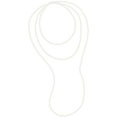 Pearls & Colors Pärlor och färger Sautoir halsband AM17-SC-R45-WH-160 Pearls & Colors Pärlor och färger Sautoir halsband AM17-SC-R45-WH-160