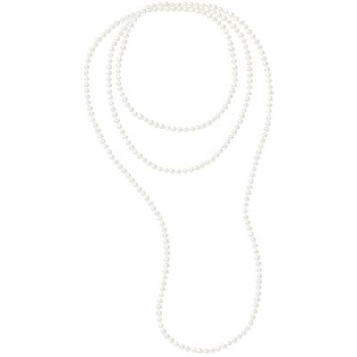 PEARLS & COLORS NATURAL FINE PEARLS Pearls & Colors Sautoir halsband – AM17-SC-R56-WH-160 PEARLS & COLORS NATURAL FINE PEARLS Pearls & Colors Sautoir halsband – AM17-SC-R56-WH-160