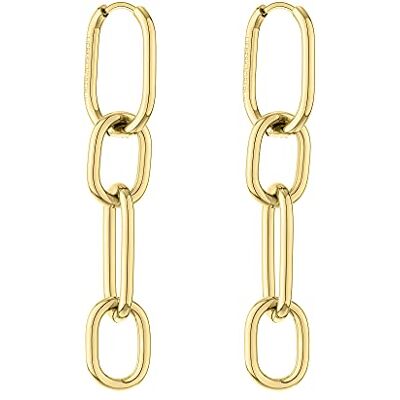 LIEBESKIND Dam LJ-0921-E-55 Örhängen, Guld, 5.5 cm LIEBESKIND Dam LJ-0921-E-55 Örhängen, Guld, 5.5 cm